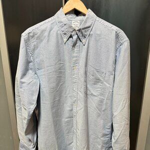 Brooks Brothers light blue oxford cloth button down (OCBD) size L